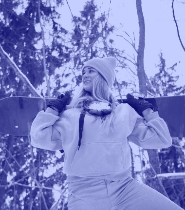 Girl with Skateboard